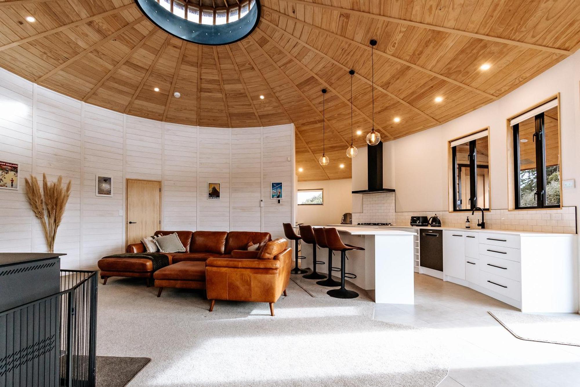 Kaho - Ohakune Holiday Home With Spa 外观 照片